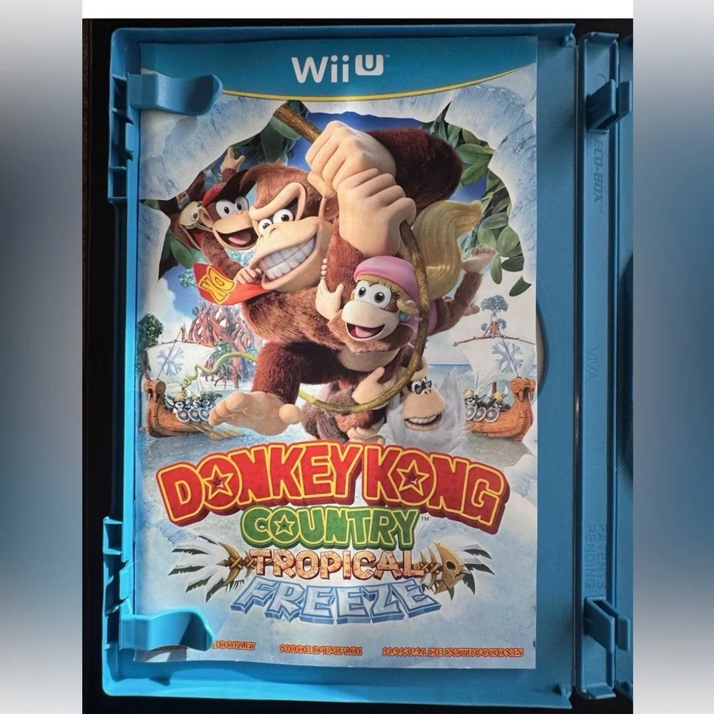 Donkey Kong Country: Tropical Freeze Wii U - Complete Tested and Working